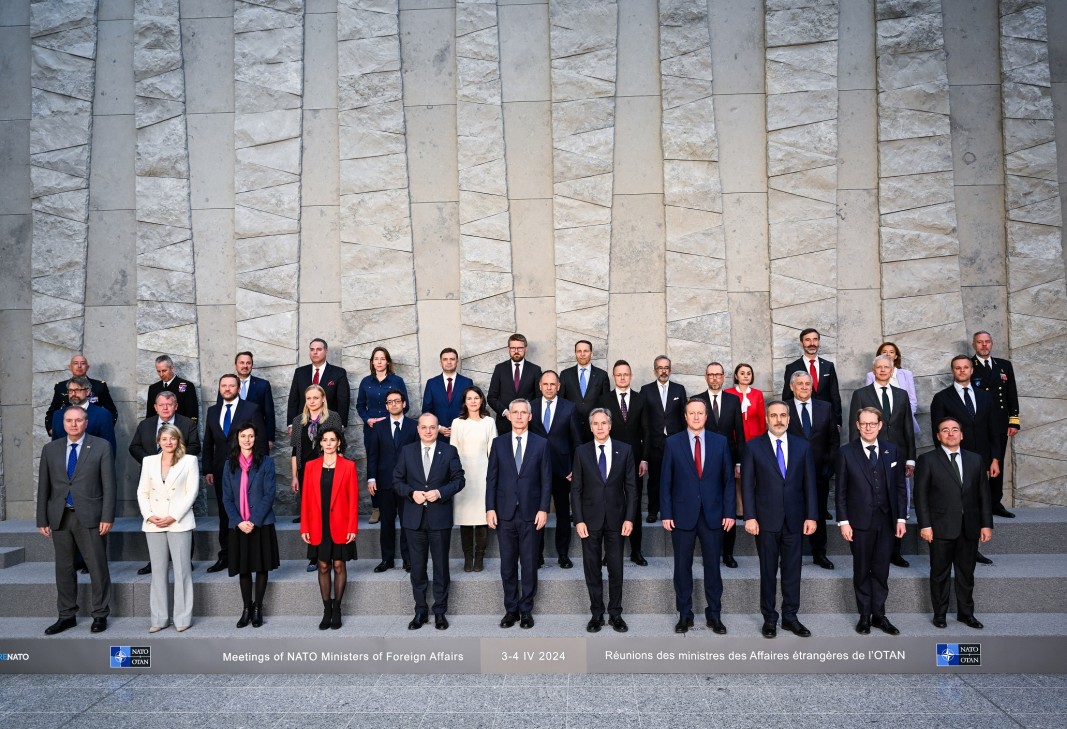 Среща на външните министри на НАТО в Брюксел, 3 април 2024 г./Ройтерс