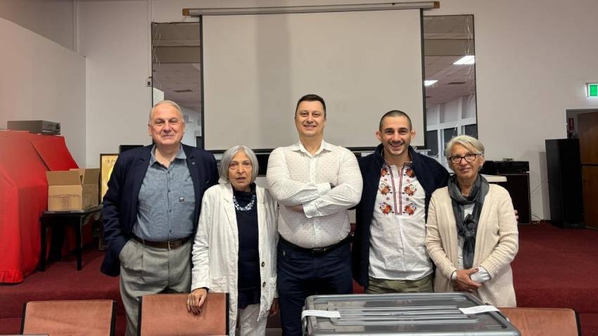 Le bureau de vote à Melbourne