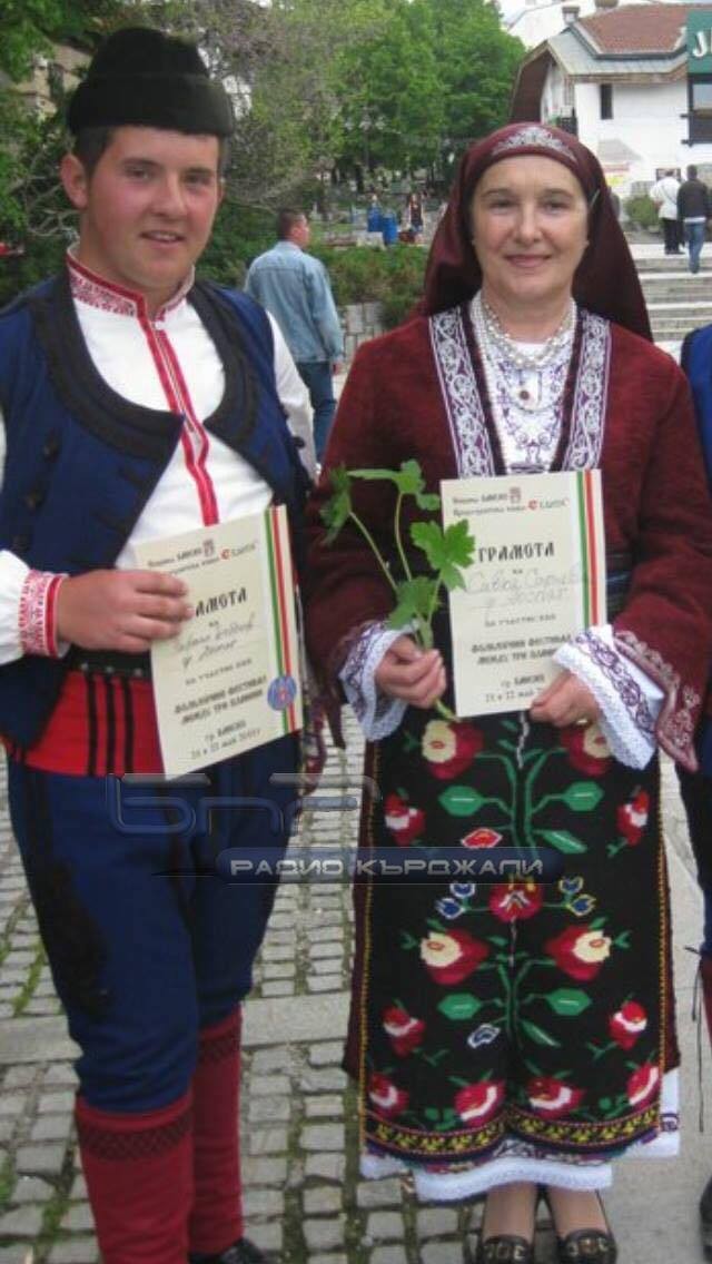 Рафаел Боболев и Савка Сариева. Снимка: личен архив