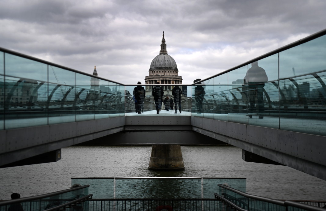 Милениум бридж в Лондон Снимка: ЕПА/БГНЕС