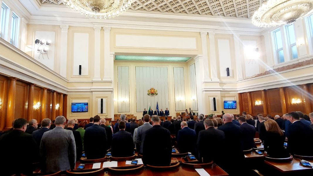 Parlamentul Bulgar din înauntru