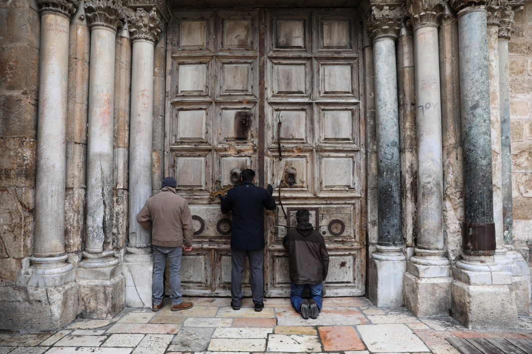 Църквите в Ерусалим останаха затворени