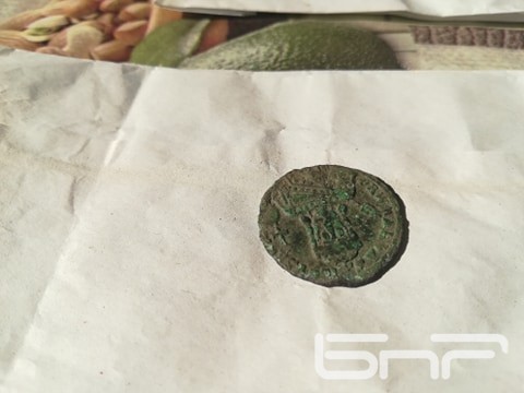Монета с образът на император Роман Лакапин