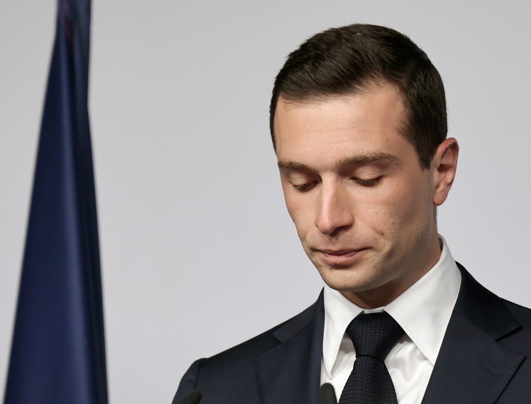  Председателят на крайната десница Жордан Бардела/ЕПА/БГНЕС 