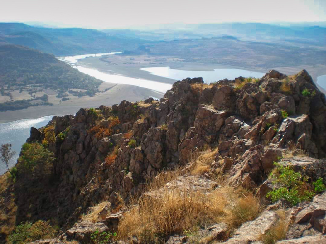 The view from Monyak Fortress