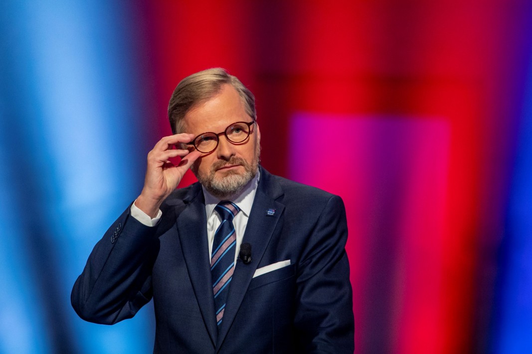  Лидерът на„ Spolu “ Петер Фиала 