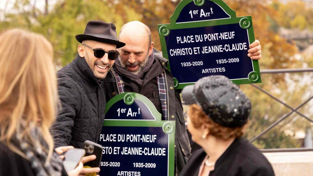 Владимир Явашев и визуалният артист JR