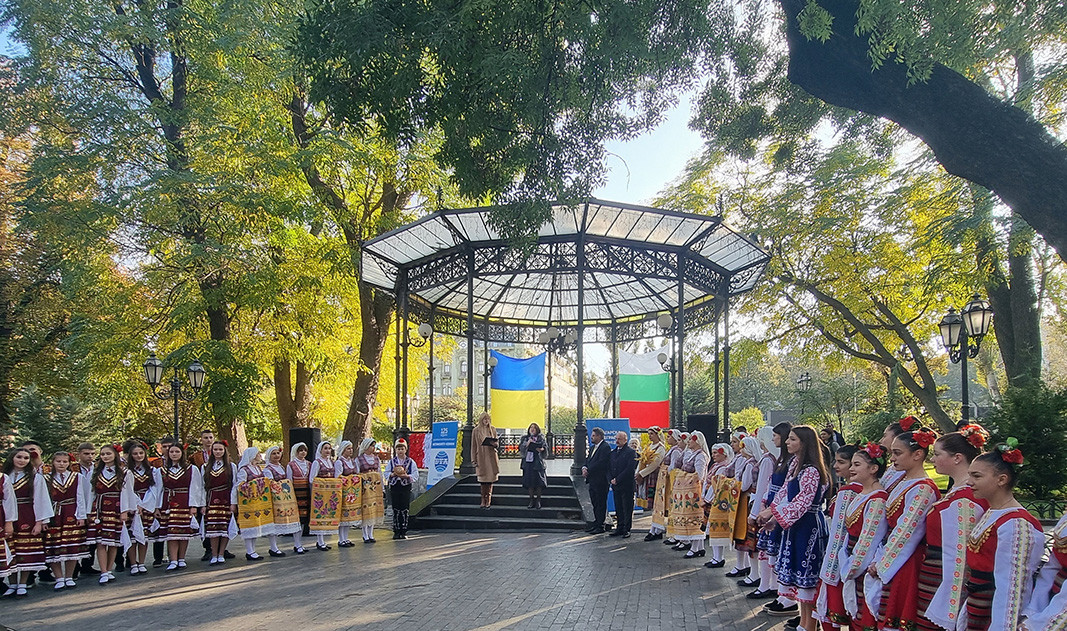 Celebración del Día de los Búlgaros Besarabios en Odessa, 26 de octubre de 2024.