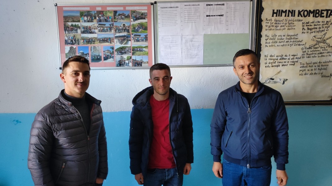 Teachers from the village of Tsarnalevo