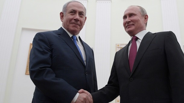 Израелският премиер Бенямин Нетаняху е изразил пред руския президент Владимир