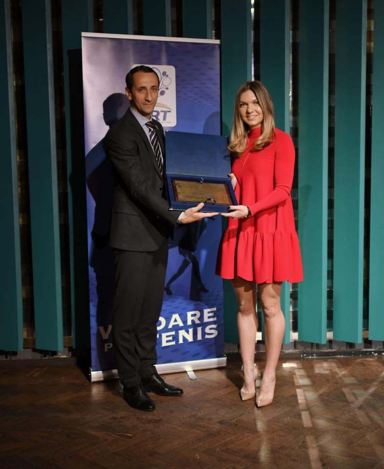 Румънската федерация по тенис награди изявилите се играчи на гала