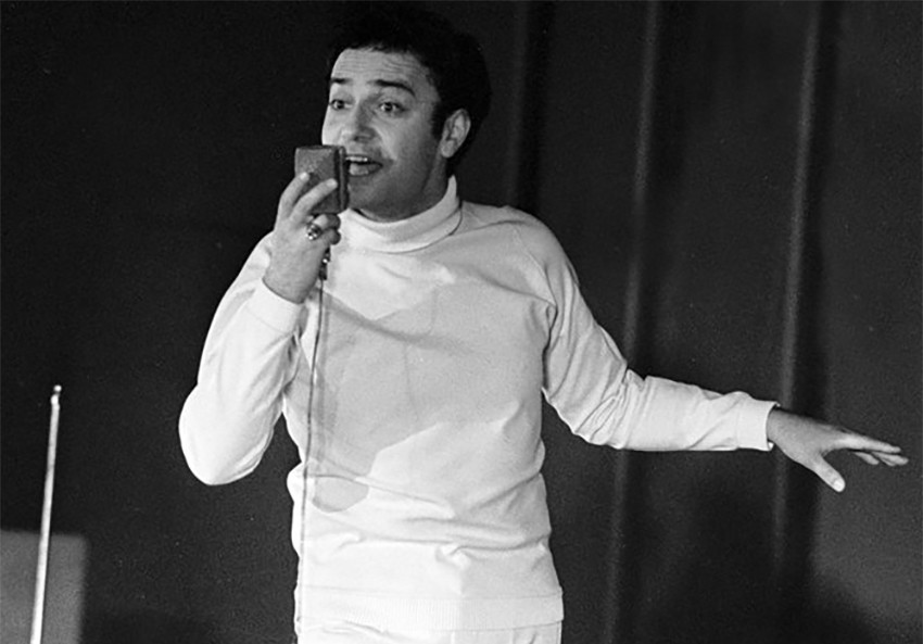 Emill Dimitrov në koncert në sallën „Universiada“ në Sofje, viti 1968