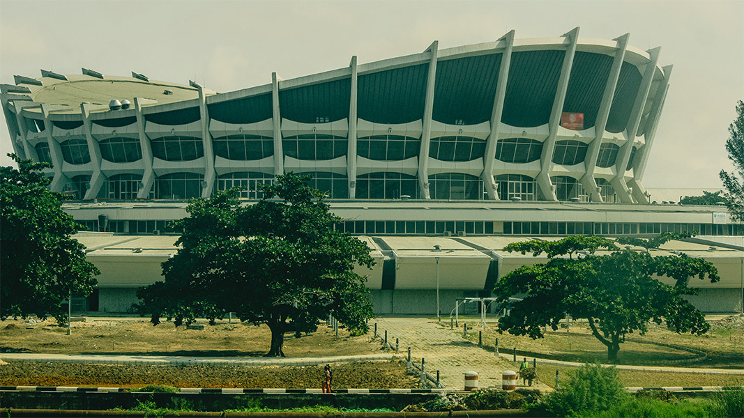 The National Theatre in Lagos, Nigeria