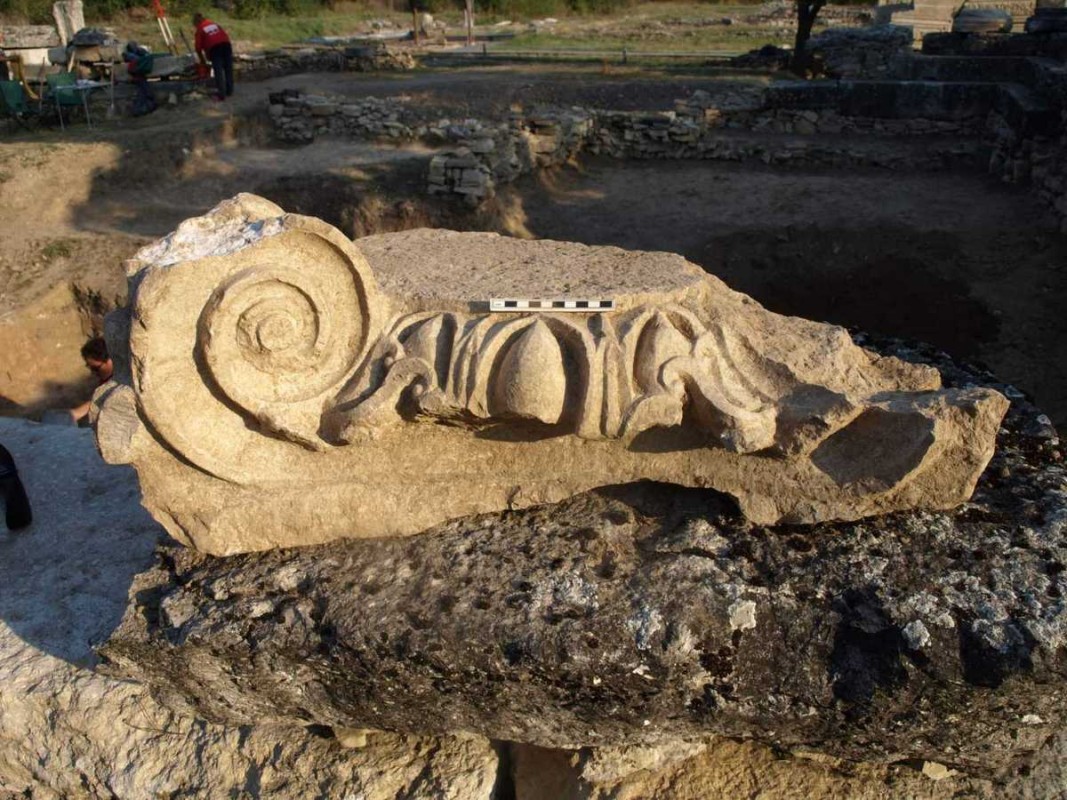 Разкопки в античния град Никополис ад Иструм  Снимка: личен архив