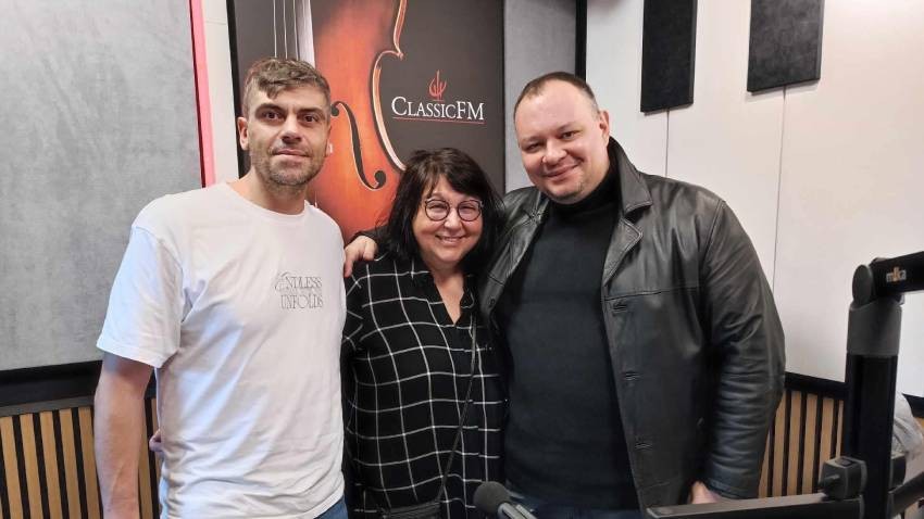 Pictured from left to right: Asen Nakov, Mayia Pramatarova, Rumen Boyadzhiev Jr.