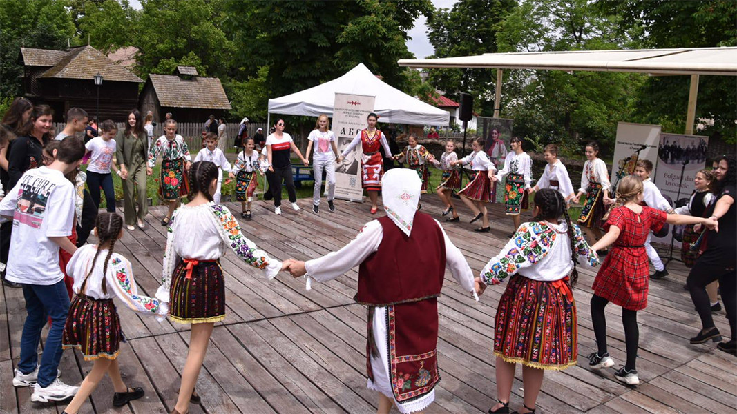 Celebrations in Bucharest.