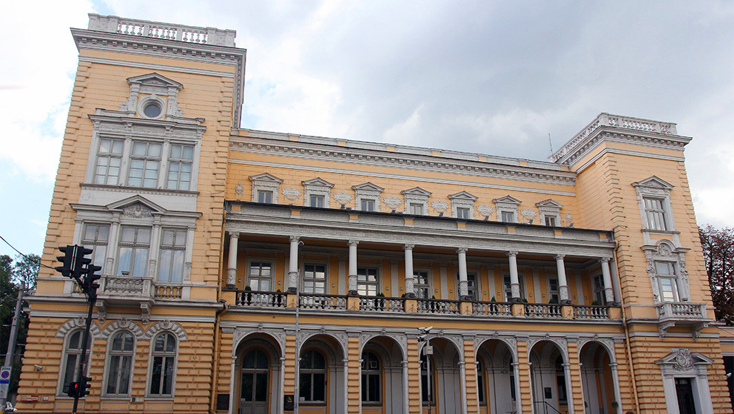 The building the Central Military Club in Sofia