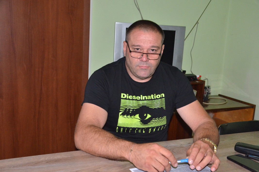 Борислав Велков, представител на КТ Подкрепа. Снимка: Радио Видин