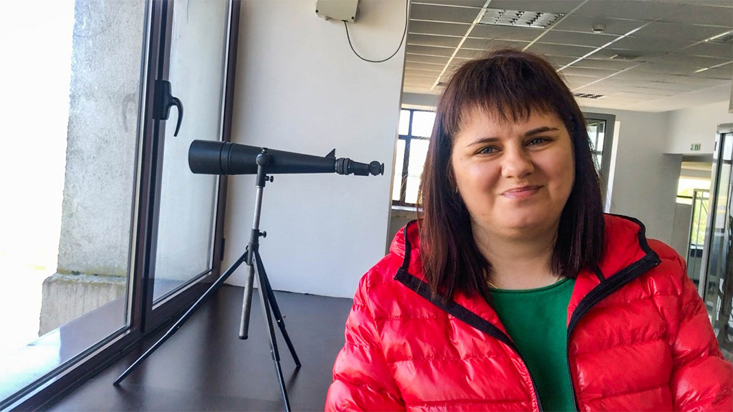 Яна Райнова, екскурзовод към Природонаучен музей „Сребърна“