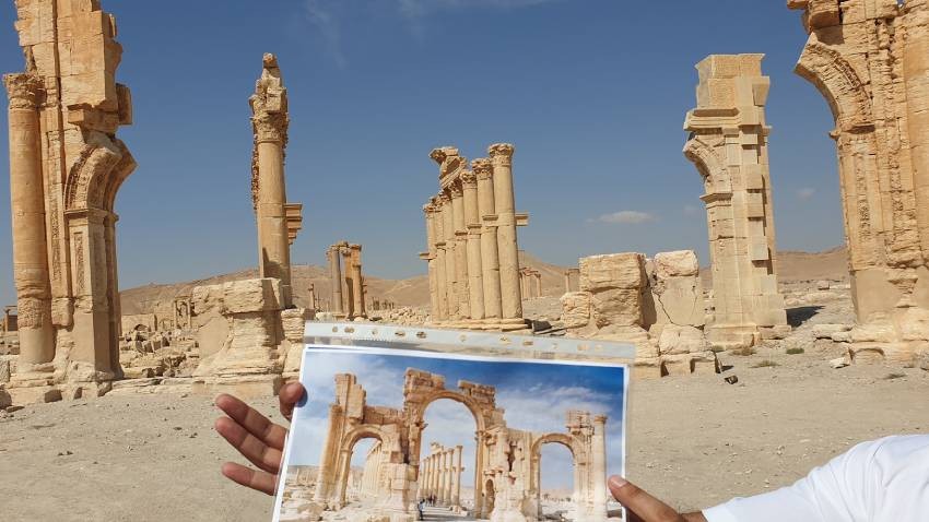 The remains of Palmyra