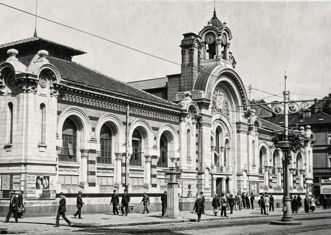 Централните софийски хали, 1930 г.