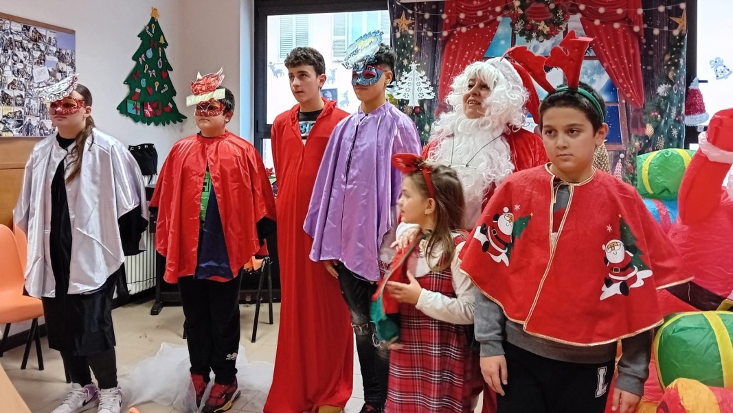 Christmas celebration at the AzBuki Bulgarian School in Italy