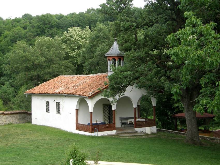 The church at the monastery