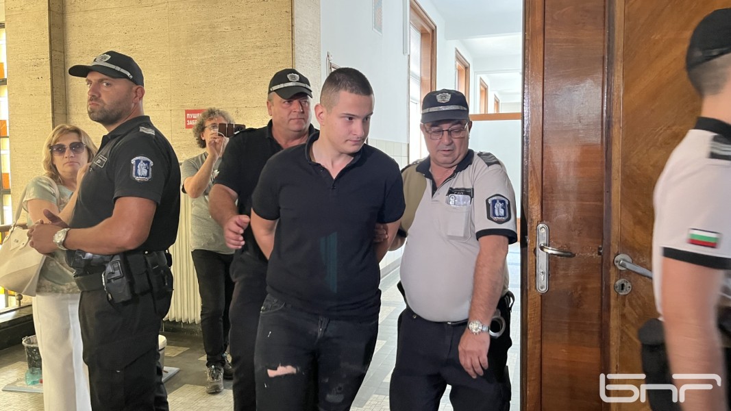 Задържаният Кирил Гочев; Снимка: Ася Пенчева