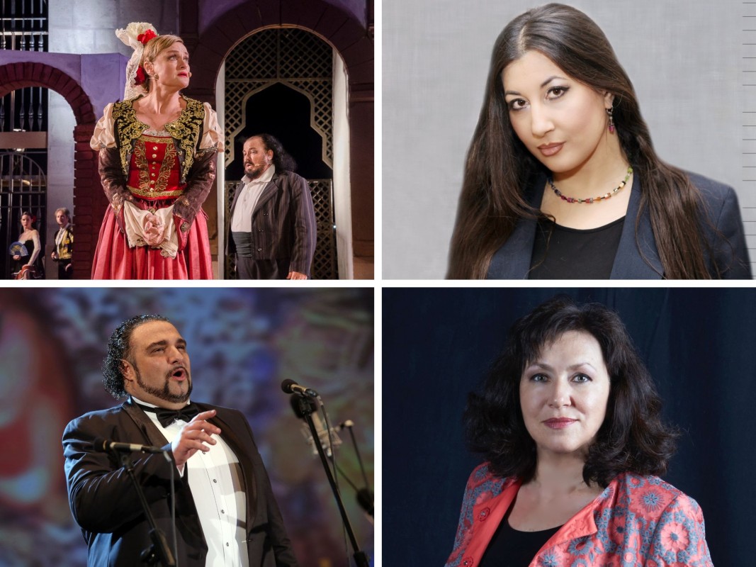 Vesselina Kasarova, Nadia Krasteva, Kiril Manolov and Krassimira Stoyanova