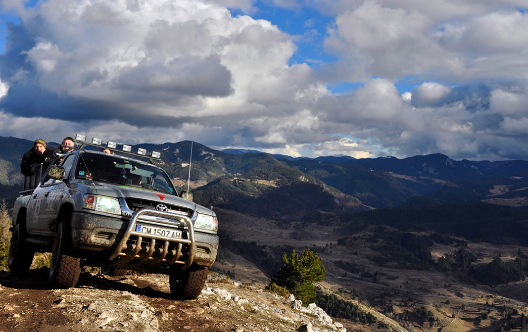 From the village of Yagodina, off-road jeep tours are organized to the