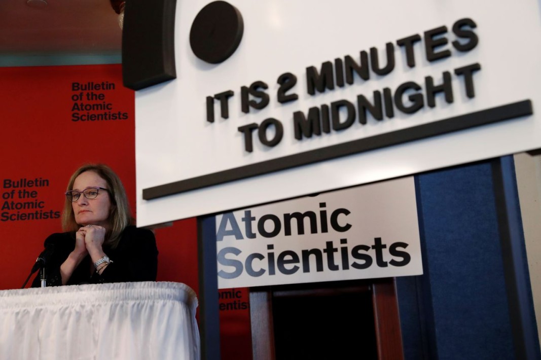 Рейчъл Бронсън, ръководител на Бюлетина на ядрените учени, през 2018 г.