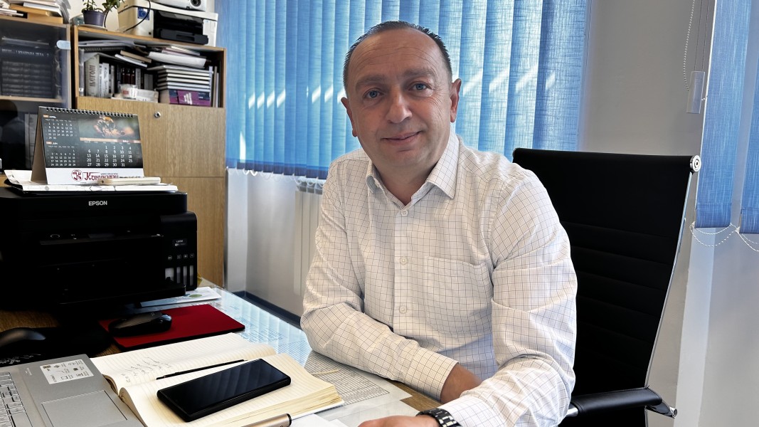 Headmaster Bratislav Stamenov