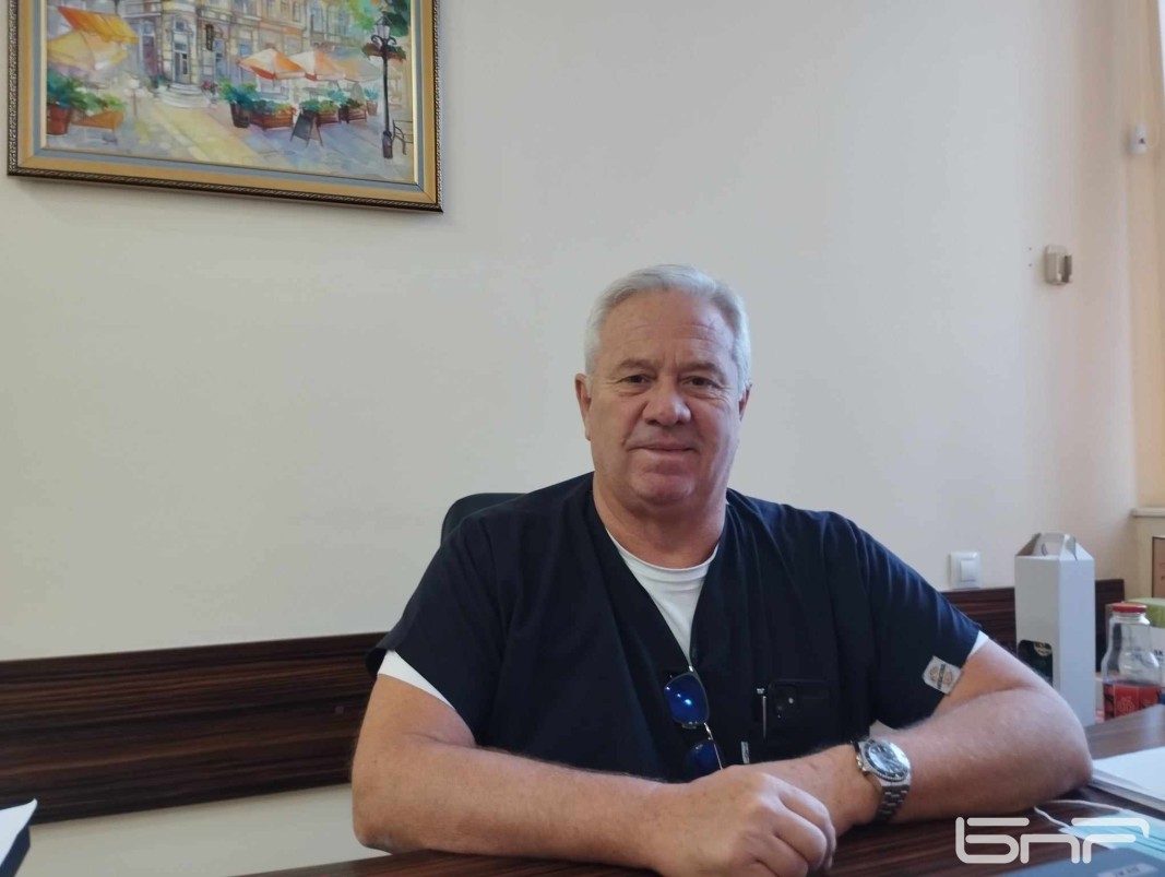 Проф. Маринчо Георгиев - началник на Клиниката по урология в  Александровска болница