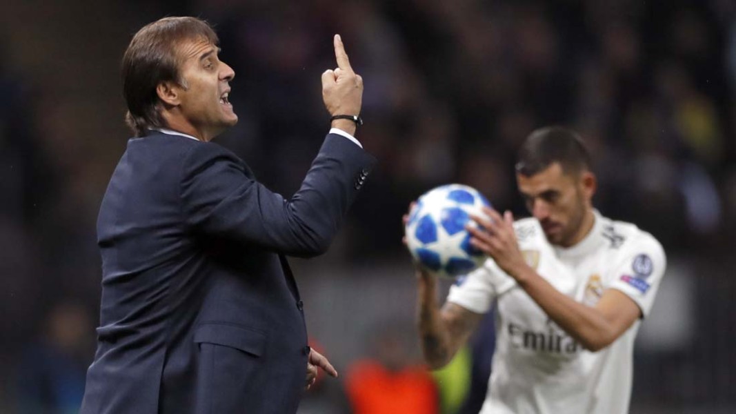 Старши треньорът на Реал Мадрид Хулен Лопетеги коментира загубата с