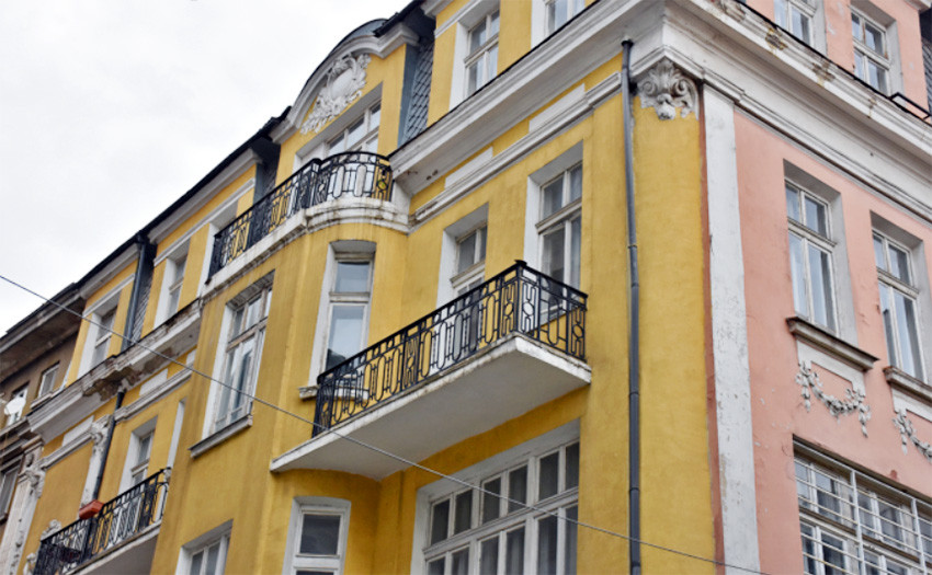 Das Gebäude mit dem Restaurant „Gambrinus“, 1922