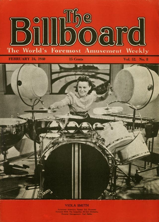 Виoла Смит на корицата на списание Billboard през 1940 г., източник: https://www.yesterdaytoday.net/