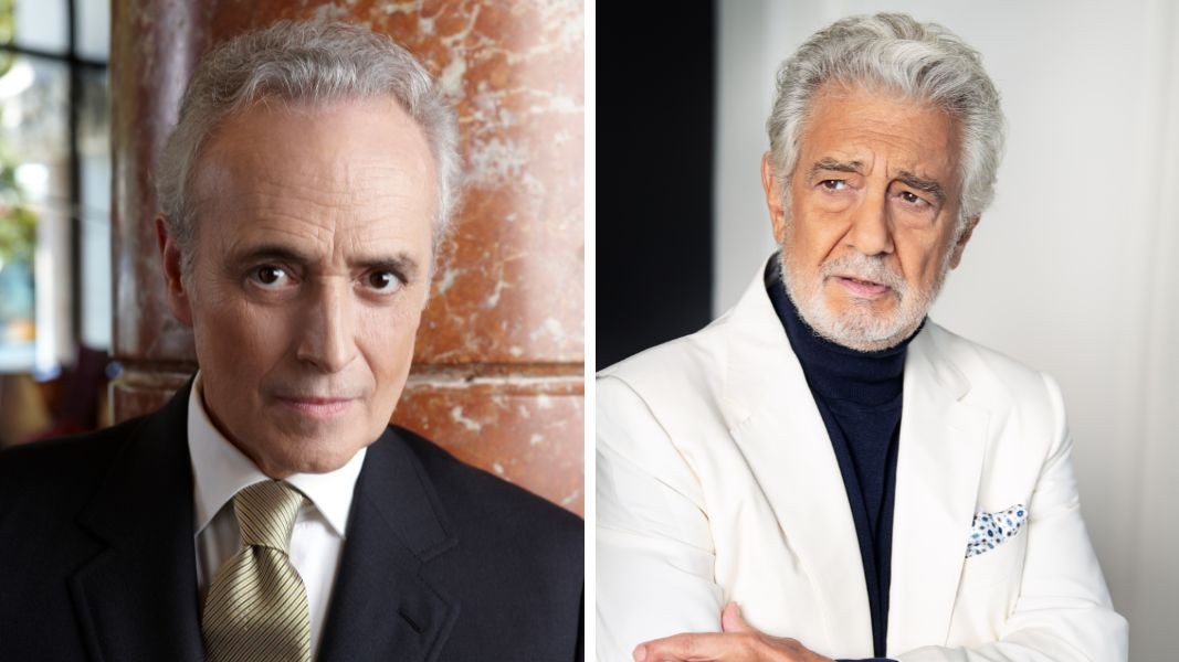 José Carreras y Plácido Domingo