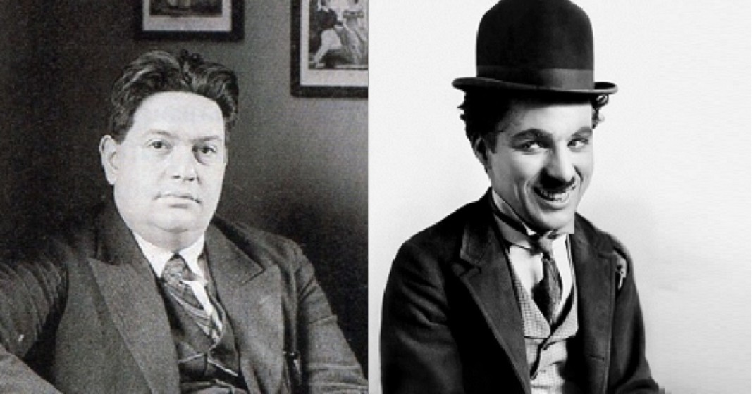  Дариус Мийо и Чарли Чаплин 