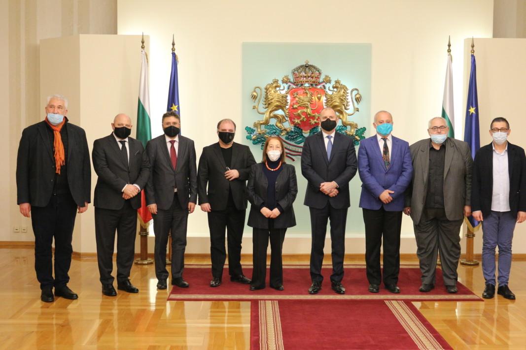 Срещата на инициаторите с президента Радев на 3 феврурари 2021 г.