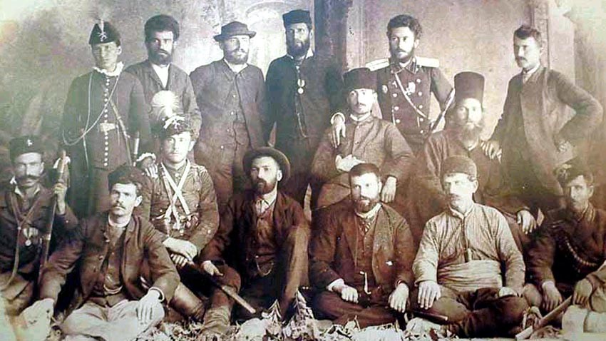 Участники Болгарского тайного центрального революционного комитета (БТЦРК)