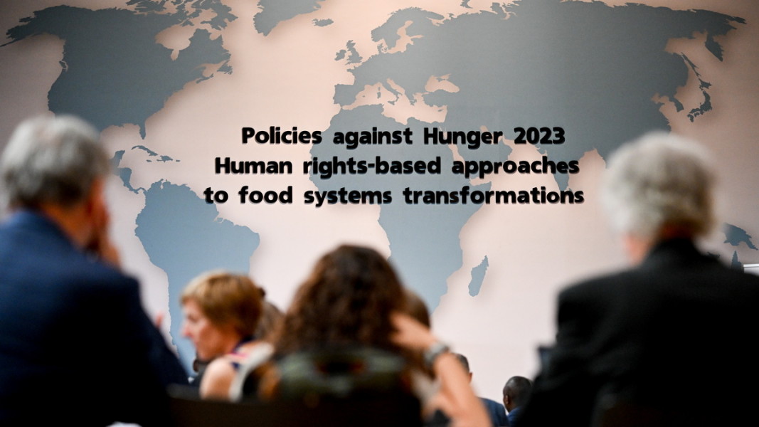 Конференция в Германия, посветена на политиките срещу глада и хранителните предизвикателства  Снимка: ЕПА/БГНЕС