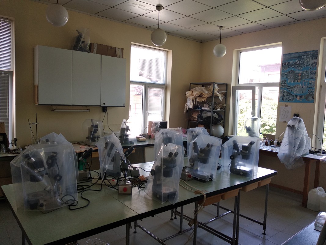 The laboratory of IBER in Sozopol