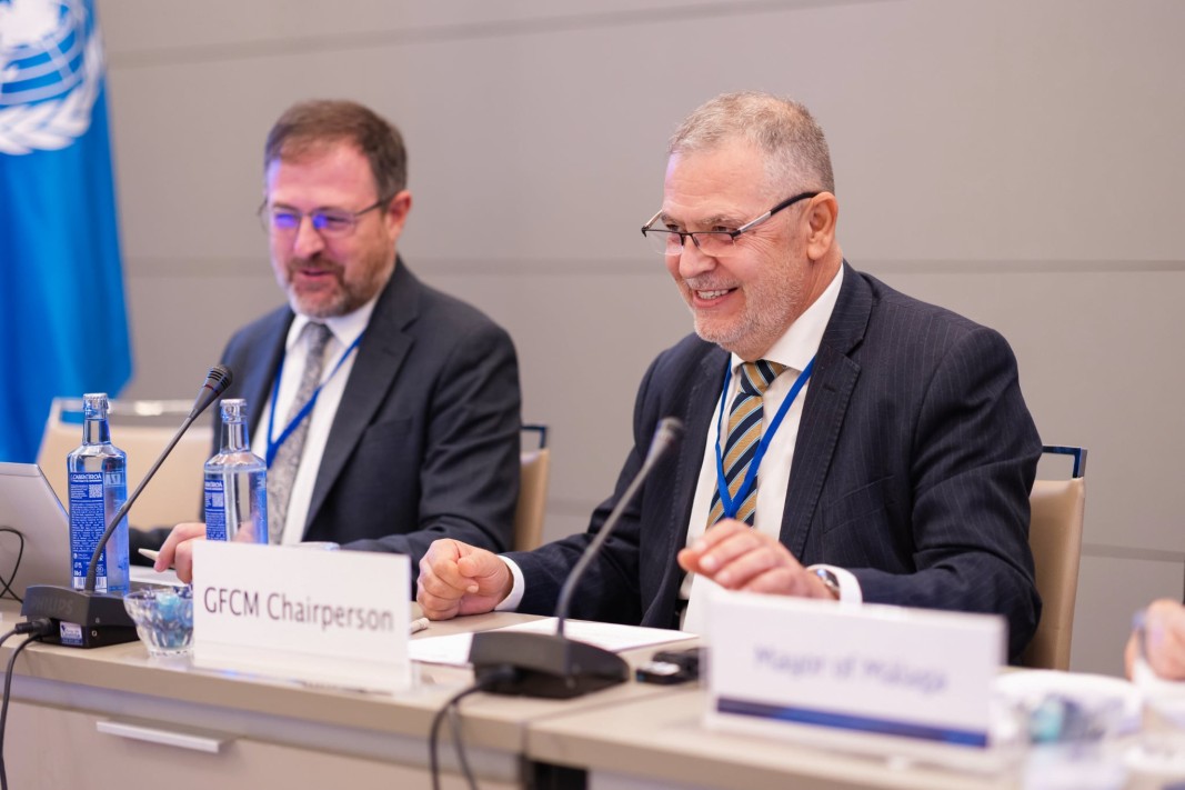 Откриване от испанския министър Л. Планас ©ФАО-GFCM/Карлос Диас