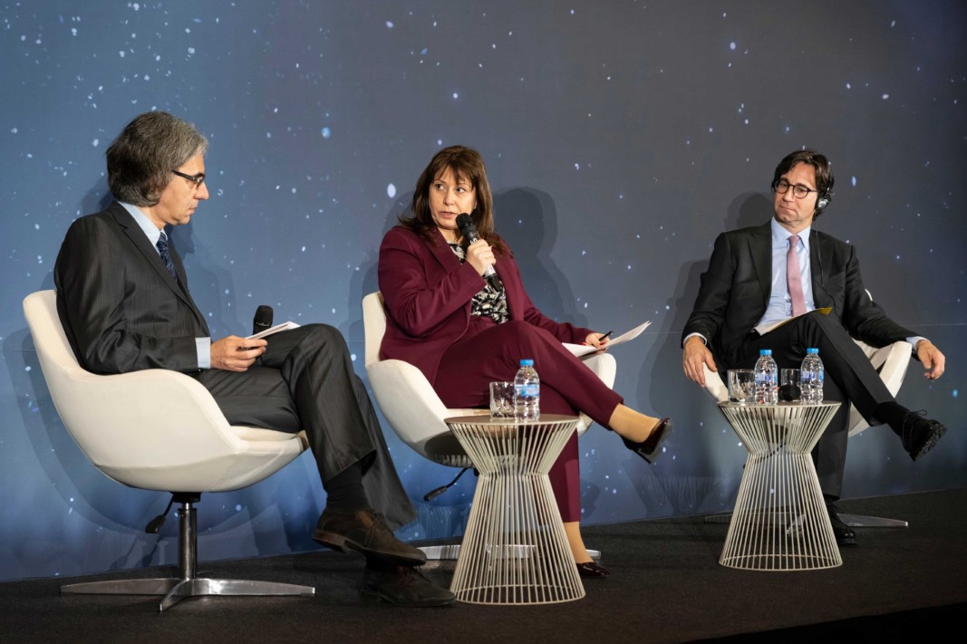 Велислава Делчева, Андреас Акардо и Димитър Марков; Снимка: ЦИД