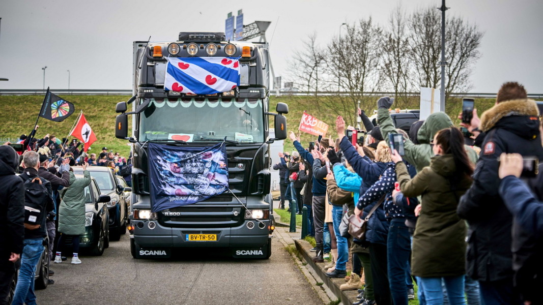Нидерландия също се включва в протестната инициатива „Конвой на свободата“
