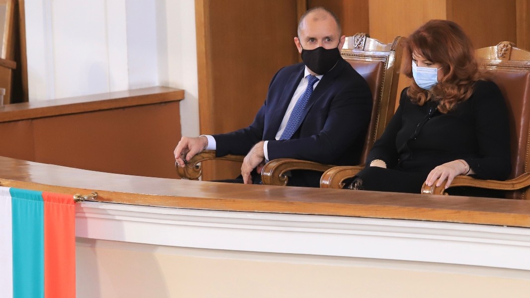 President Rumen Radev and Vice President Iliana Yotova