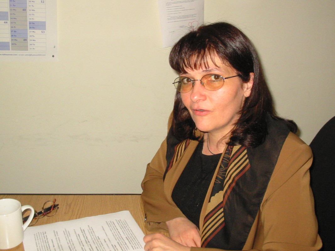 Капка Панайотова - изпълнителен директор на Център за независим живот