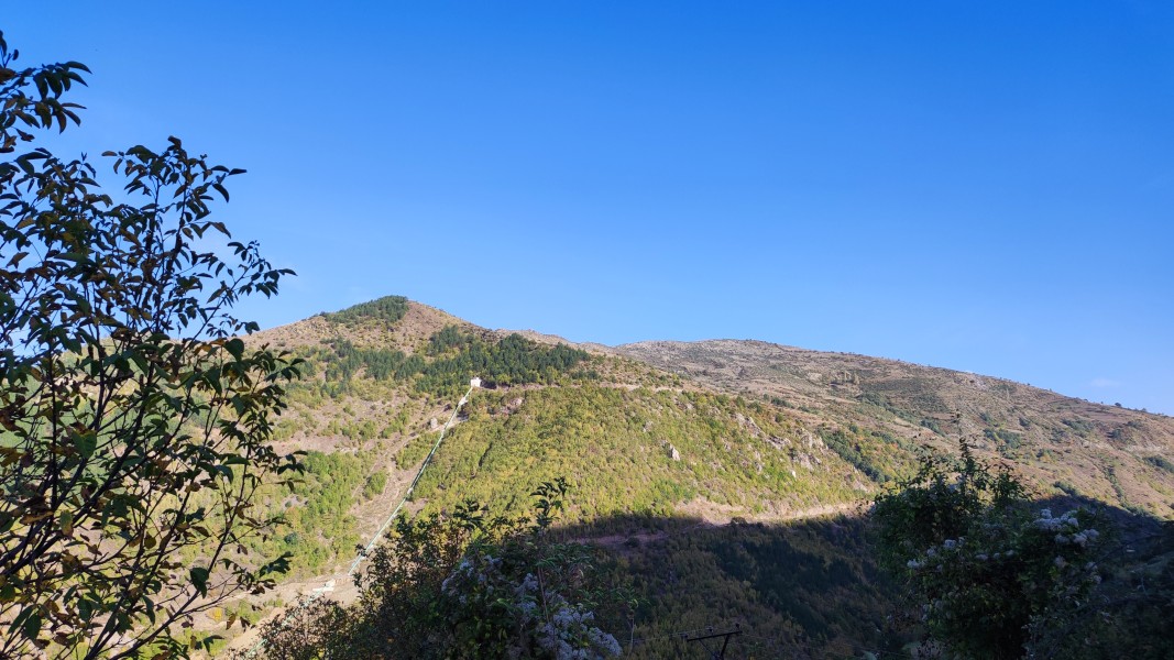 View from the village of Tsarnalevo in Gora