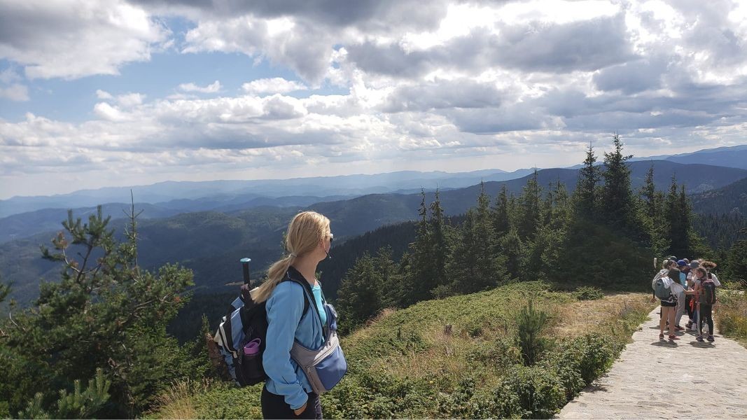 Mihaela Kircheva in the Rhodopes