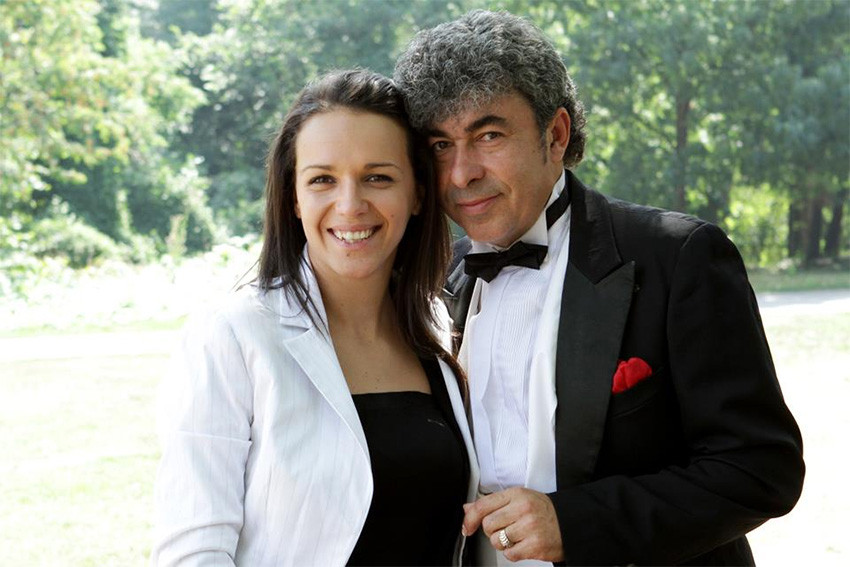 Borislav Borisov y su hija Desislava